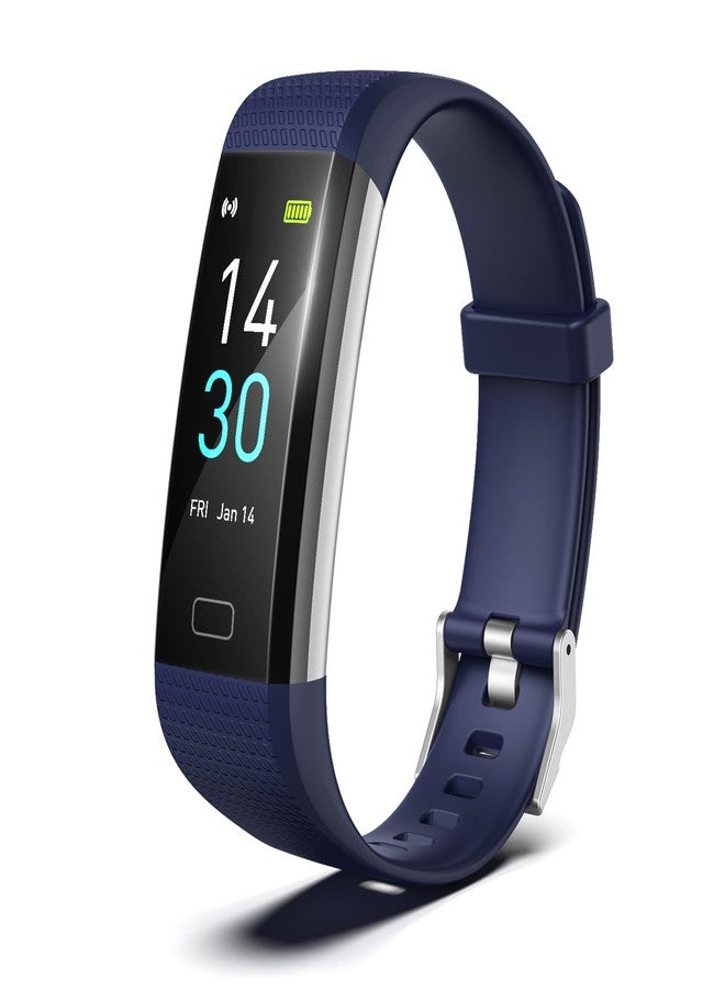 Three sheep Fitness Tracker for Men and Women,Fitness Watch Waterproof with Activity Tracker and Sleep Monitor,Smart Watch for Android and iOS Phones(Blue)…… - Image 1